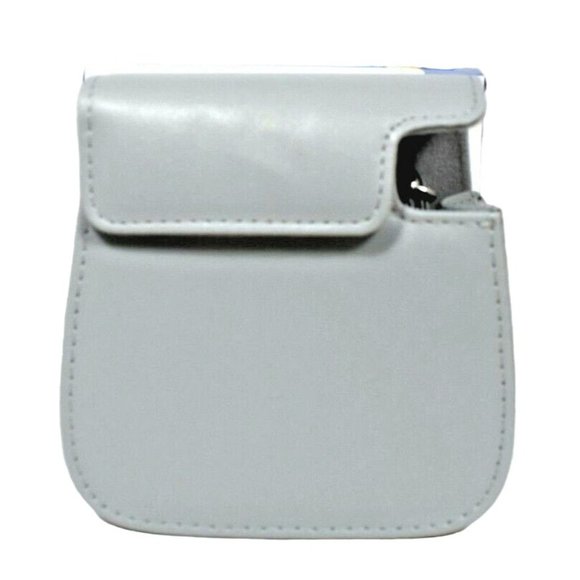 FujiFilm Instax Mini 9 Groovy Case in Smokey White Open Box - Picture 2 of 10